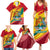 Grenada Independence Day Family Matching Summer Maxi Dress and Hawaiian Shirt Gwenad Bougainvillea Sparkle Version - Wonder Print Shop