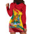 Grenada Independence Day Hoodie Dress Gwenad Bougainvillea Sparkle Version - Wonder Print Shop