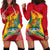 Grenada Independence Day Hoodie Dress Gwenad Bougainvillea Sparkle Version - Wonder Print Shop