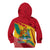 Grenada Independence Day Kid Hoodie Gwenad Bougainvillea Sparkle Version - Wonder Print Shop