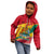 Grenada Independence Day Kid Hoodie Gwenad Bougainvillea Sparkle Version - Wonder Print Shop