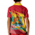 Grenada Independence Day Kid Polo Shirt Gwenad Bougainvillea Sparkle Version - Wonder Print Shop