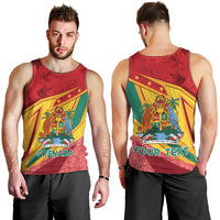 Grenada Independence Day Men Tank Top Gwenad Bougainvillea Sparkle Version - Wonder Print Shop
