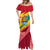 Grenada Independence Day Mermaid Dress Gwenad Bougainvillea Sparkle Version - Wonder Print Shop