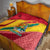 Grenada Independence Day Quilt Gwenad Bougainvillea Sparkle Version - Wonder Print Shop