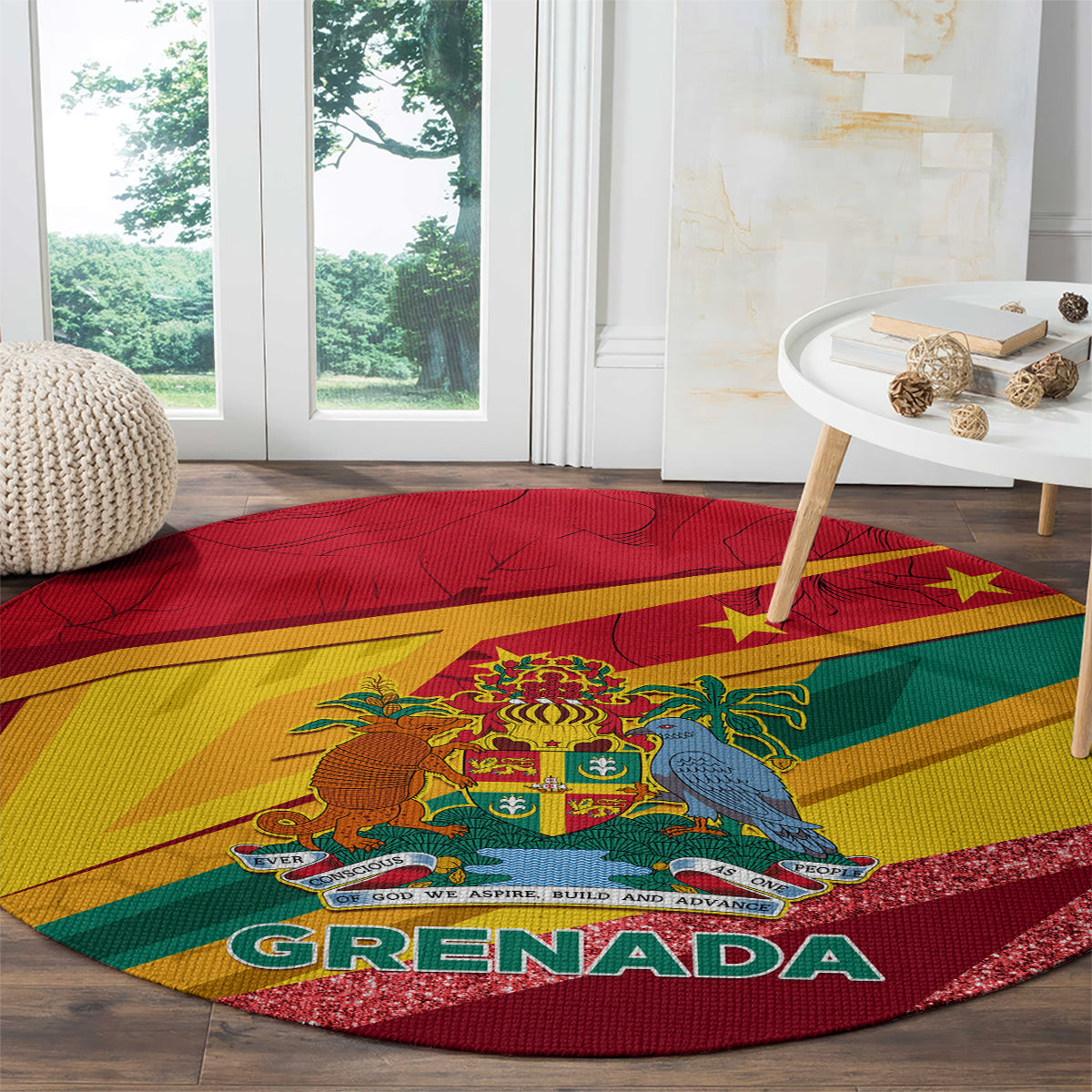 grenada-independence-day-round-carpet-gwenad-bougainvillea-sparkle-version