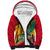 Grenada Independence Day Sherpa Hoodie Gwenad Bougainvillea Sparkle Version - Wonder Print Shop
