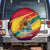 Grenada Independence Day Spare Tire Cover Gwenad Bougainvillea Sparkle Version - Wonder Print Shop