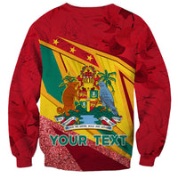 Grenada Independence Day Sweatshirt Gwenad Bougainvillea Sparkle Version - Wonder Print Shop