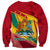 Grenada Independence Day Sweatshirt Gwenad Bougainvillea Sparkle Version - Wonder Print Shop