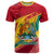 Grenada Independence Day T Shirt Gwenad Bougainvillea Sparkle Version - Wonder Print Shop