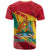 Grenada Independence Day T Shirt Gwenad Bougainvillea Sparkle Version - Wonder Print Shop