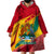 Grenada Independence Day Wearable Blanket Hoodie Gwenad Bougainvillea Sparkle Version - Wonder Print Shop