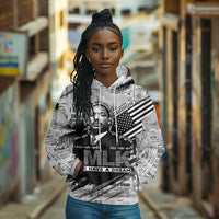 I Have A Dream MLK Hoodie Newspaper Grunge Style - Wonder Print Shop