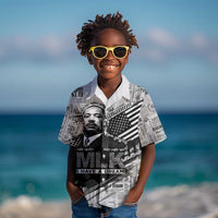 I Have A Dream MLK Kid Hawaiian Shirt Newspaper Grunge Style - Wonder Print Shop