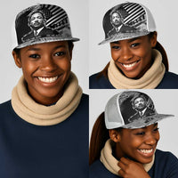 I Have A Dream MLK Mesh Trucker Cap Newspaper Grunge Style - Wonder Print Shop