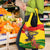 Zimbabwe Independence Day Grocery Bag Chapungu Bird With Flame Lily