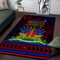Haitian Flag Day Area Rug La fete du drapeau Haitien - Wonder Print Shop