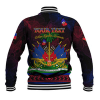 Haitian Flag Day Baseball Jacket La fete du drapeau Haitien - Wonder Print Shop
