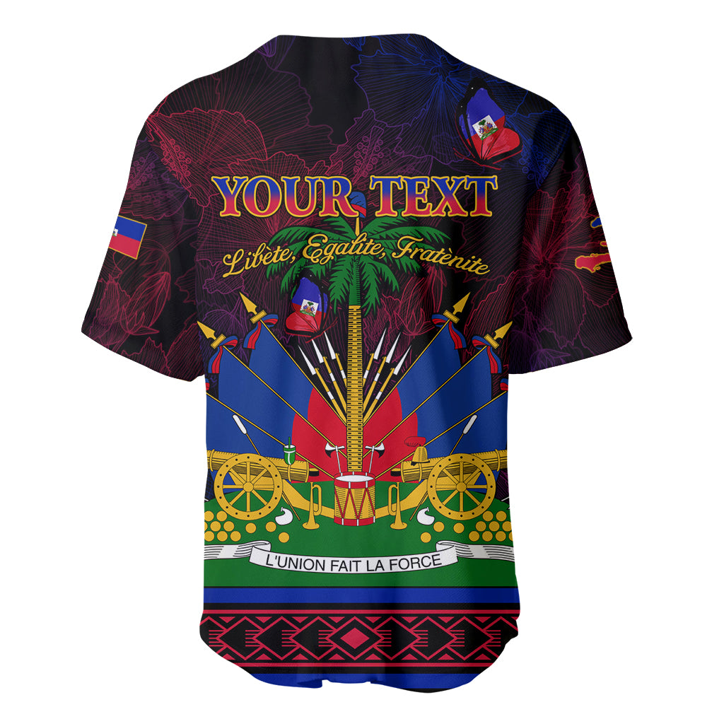 Haitian Flag Day Baseball Jersey La fete du drapeau Haitien - Wonder Print Shop