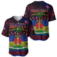Haitian Flag Day Baseball Jersey La fete du drapeau Haitien - Wonder Print Shop