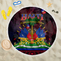 Haitian Flag Day Beach Blanket La fete du drapeau Haitien - Wonder Print Shop