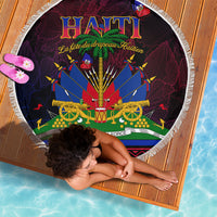 Haitian Flag Day Beach Blanket La fete du drapeau Haitien - Wonder Print Shop