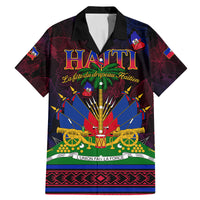 Haitian Flag Day Family Matching Mermaid Dress and Hawaiian Shirt La fete du drapeau Haitien - Wonder Print Shop