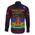 Haitian Flag Day Family Matching Off Shoulder Long Sleeve Dress and Hawaiian Shirt La fete du drapeau Haitien - Wonder Print Shop