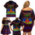 Haitian Flag Day Family Matching Off Shoulder Short Dress and Hawaiian Shirt La fete du drapeau Haitien - Wonder Print Shop