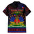 Haitian Flag Day Family Matching Puletasi and Hawaiian Shirt La fete du drapeau Haitien