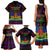 Haitian Flag Day Family Matching Tank Maxi Dress and Hawaiian Shirt La fete du drapeau Haitien