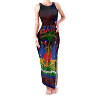 Haitian Flag Day Family Matching Tank Maxi Dress and Hawaiian Shirt La fete du drapeau Haitien - Wonder Print Shop