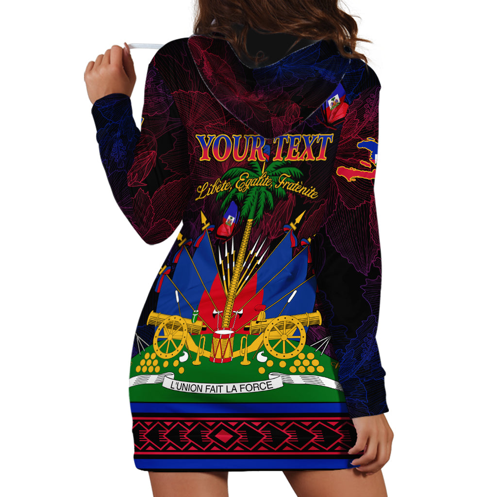 Haitian Flag Day Hoodie Dress La fete du drapeau Haitien - Wonder Print Shop