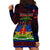 Haitian Flag Day Hoodie Dress La fete du drapeau Haitien