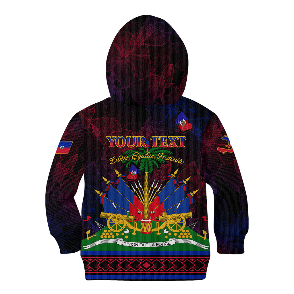Haitian Flag Day Kid Hoodie La fete du drapeau Haitien - Wonder Print Shop