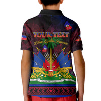 Haitian Flag Day Kid Polo Shirt La fete du drapeau Haitien - Wonder Print Shop