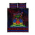 Haitian Flag Day Quilt Bed Set La fete du drapeau Haitien - Wonder Print Shop
