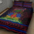 Haitian Flag Day Quilt Bed Set La fete du drapeau Haitien