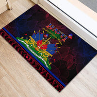 Haitian Flag Day Rubber Doormat La fete du drapeau Haitien - Wonder Print Shop