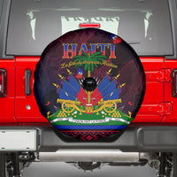 Haitian Flag Day Spare Tire Cover La fete du drapeau Haitien - Wonder Print Shop