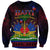 Haitian Flag Day Sweatshirt La fete du drapeau Haitien - Wonder Print Shop
