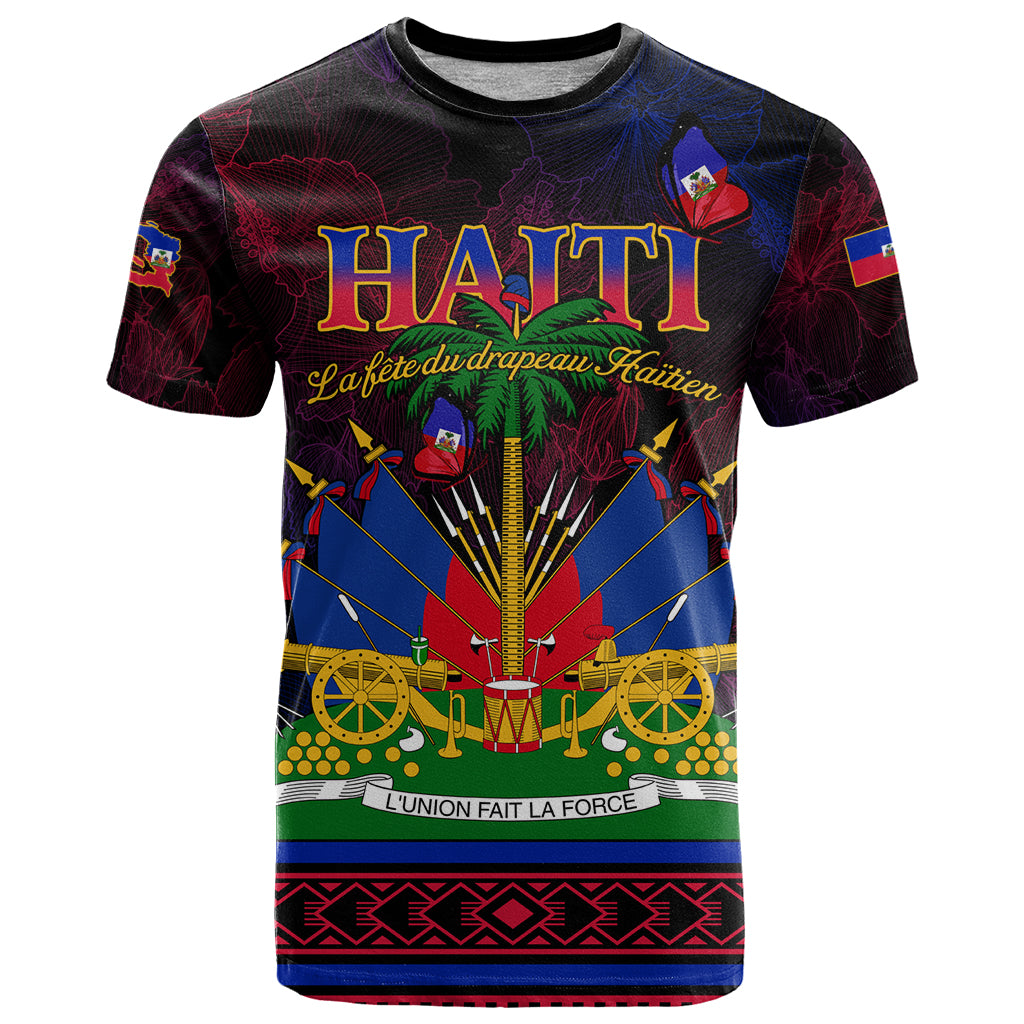 Haitian Flag Day T Shirt La fete du drapeau Haitien - Wonder Print Shop