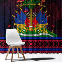 Haitian Flag Day Window Curtain La fete du drapeau Haitien - Wonder Print Shop