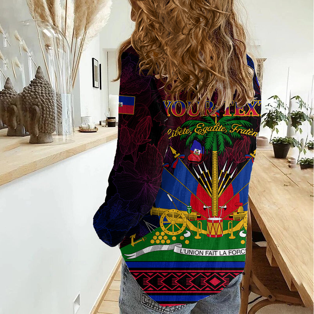 Haitian Flag Day Women Casual Shirt La fete du drapeau Haitien - Wonder Print Shop