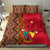 Cameroon National Day Bedding Set Cameroun Coat Of Arms Ankara Pattern