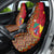 Cameroon National Day Car Seat Cover Cameroun Coat Of Arms Ankara Pattern - Wonder Print Shop