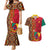 Cameroon National Day Couples Matching Mermaid Dress and Hawaiian Shirt Cameroun Coat Of Arms Ankara Pattern