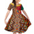 Cameroon National Day Family Matching Long Sleeve Bodycon Dress and Hawaiian Shirt Cameroun Coat Of Arms Ankara Pattern