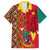 Cameroon National Day Family Matching Long Sleeve Bodycon Dress and Hawaiian Shirt Cameroun Coat Of Arms Ankara Pattern